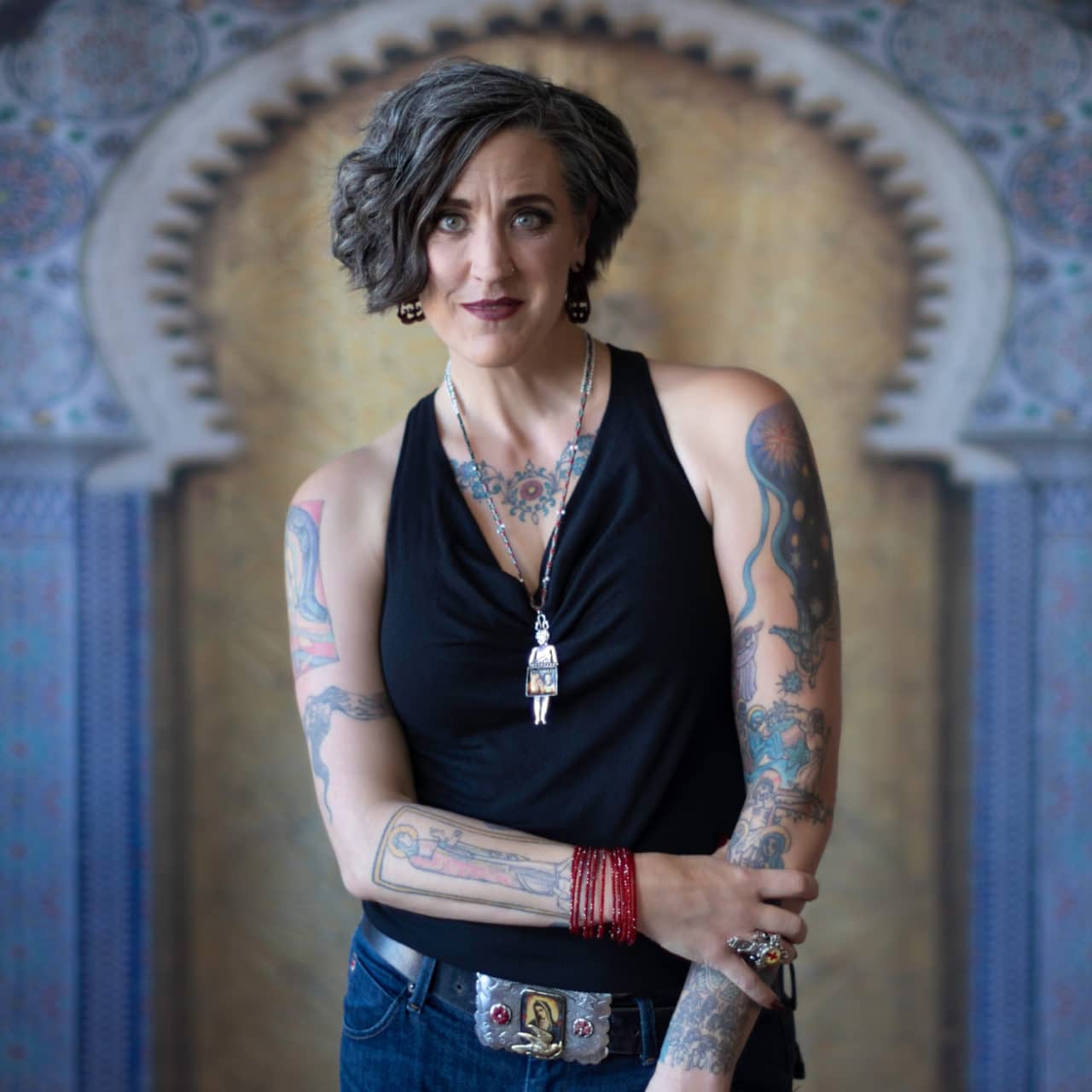 Pastor Nadia Bolz Weber nadia bolz-weber, pastor, author, speaker-daphne cohn